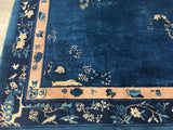 Antique Chinese Peking Oriental Rug.  SOLD 10’x 13’6”