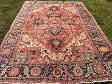 beautiful antique Persian Heriz priced at wholesale
