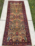 1920’s Persian Sarouk Runner Gorgeous 2’5”x 6’     SOLD