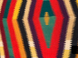 1890’s-1900’s Antique German Town Navajo Rug.   4’4”x 6’5” SOLD