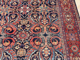 Antique Persian Mahal Oriental Carpet  10’x 13’  SOLD