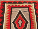 Antique Navajo Rug Large Size 4’4”x 8’1”  SOLD