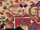 Antique Persian Heriz Oriental Carpet  9’3”x 12’7”     SOLD