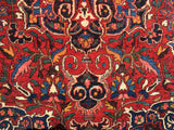 Antique Shahr-Kurd Bakhtiari Oriental Rug.   4’7”x 6’11”
