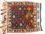 Semi-Antique Kurdish Jaff Tribal Rug