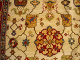 New Pakistan Hand-woven Antique Reproduction of Persian Ferahan Carpet