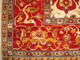 New Pakistan Hand-woven Antique Reproduction of Persian Ferahan Carpet