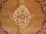 New Pakistan Hand-woven Antique Reproduction of a 19th Century Persian Tabriz Carpet   9'x 11'8"
