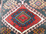 Antique Persian Ghashghai Saddle Bag Rug                        SOLD
