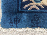 Antique Chinese Peking Oriental Rug.  SOLD 10’x 13’6”