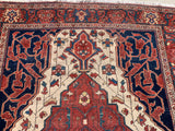 1890's Antique Persian Hand Knotted Ferahan Oriental Rug. 4’3”x 6’9”               SOLD