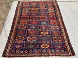 1900’s Antique Persian Kurdish Rug   4’8”x 6’5”              SOLD