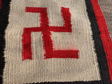JB Moore Plate Catalogue Large Antique Navajo Rug