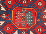 Antique-Vintage Turkish Bergama Village Rug Circa 1940's       4'10"x 6'9"  SOLD