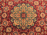 New India Hand-Knotted Recreation of Antique Agra   9'2"x 12'2"   SOLD