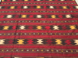 Vintage Afghanistan Hand-woven Labejar Kilim Flatweave.  8'2"x 20'2"