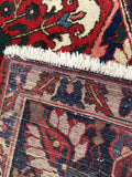 Vintage Persian Hand-Knotted Bakhtiari Oriental Rug  6'10"x 10'3"