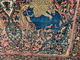 1890’s Antique Hand Knotted Persian Ferahan Oriental Rug. 6’7”x 4’1” SOLD