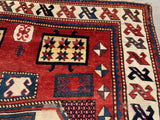 1870’s Antique Caucasian Kazak Karachoph Oriental Rug SOLD