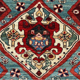 Afghanistan Hand Knotted Antique Recreation of 19 Century Persian Ghashghai 4’x 8.’ SOLD