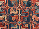 Antique Persian Heriz Hand Knotted Oriental Rug 4’x 4’6” SOLD