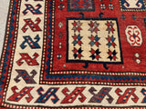 1870’s Antique Caucasian Kazak Karachoph Oriental Rug SOLD