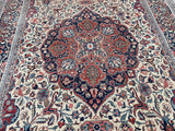Antique Persian Kashan 4’2”x 6’9”
