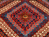 New Afghanistan Hand Knotted Antique Reproduction of 19th Century Baluch. 6’x 8’6” SOLD