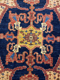 New Afghanistan Hand Knotted Antique Recreation Of 19th Century Persian Bakhshayish