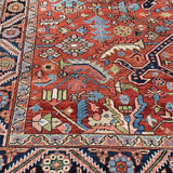 1920’s Antique Persian Gorevan Heriz Oriental Rug 8’6”x 10’9” SOLD
