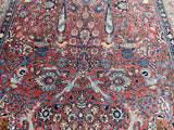 Antique Persian Kashan Oriental Rug 4’7”x 6’6”