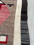 Antique Crystal Navajo Rug 4’2”x6’4” SOLD