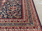 New Hand Knotted Antique Recreation Of 19th Century Ghashghai.  SOLD