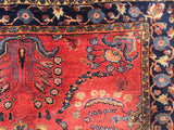 Antique Mohajeran Persian Sarouk   4'2"X 6'1"  SOLD