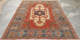 New Afghanistan Hand Knotted Antique Recreation Of 19th Century Persian Bakhshayish