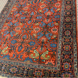 Antique Persian Bidjar Oriental Rug 4’6”x 6’