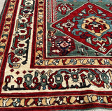 Afghanistan Hand Knotted Antique Recreation of 19 Century Persian Ghashghai 4’x 8.’ SOLD