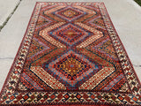 New Afghanistan Hand Knotted Antique Reproduction of 19th Century Baluch. 6’x 8’6”