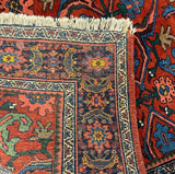 Antique Persian Bidjar Oriental Rug 4’6”x 6’