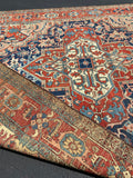 Antique 1900’s Heriz Oriental Rug 8’10”x 11’8” SOLD