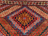 New Afghanistan Hand Knotted Antique Reproduction of 19th Century Baluch. 6’x 8’6”