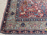 Antique Persian Kashan Oriental Rug 4’7”x 6’6”