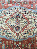 New Afghanistan Hand Knotted Antique Recreation Of 1900’s Persian Bidjar Oriental Rug  10”x 13’11”