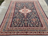 New Hand Knotted Antique Recreation Of 19th Century Ghashghai.  SOLD