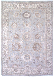 New Pakistan Hand-woven Antique Reproduction of a 19th Century Persian Sultanabad Carpet   8'5"x 12'3"