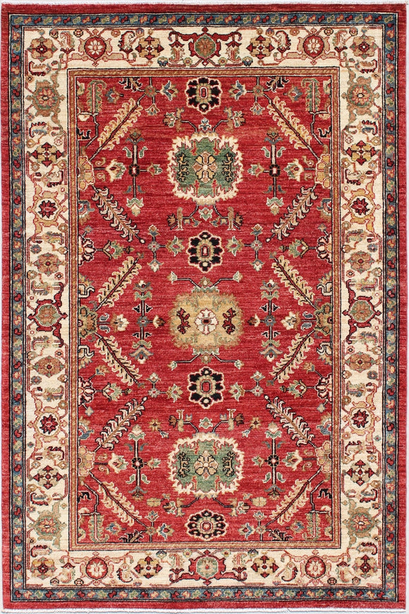 New Pakistan Hand-woven Antique Reproduction of a 19th Century Persian Village Rug