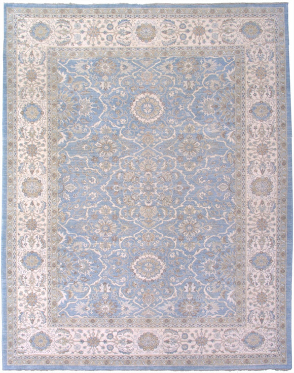 New Pakistan Hand-Woven Antique Reproduction of a 19th Century Persian Tabriz Carpet.   SOLD