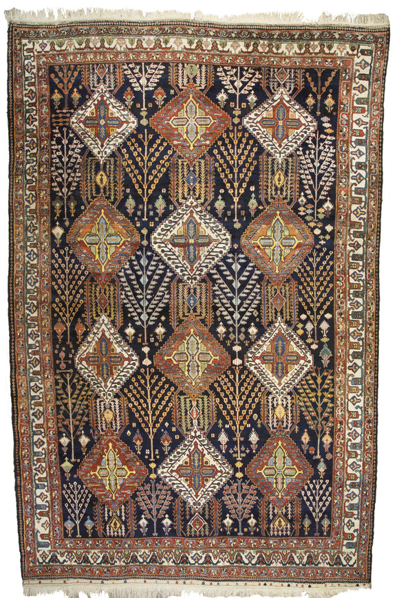 Antique Persian Chahar Mahal Regional Bakhtiari Oversized Carpet Mint       12'8