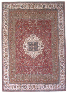 New Pakistan Hand-woven Antique Reproduction of a 19th Century Persian Ferahan   SOLD