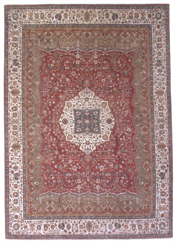 New Pakistan Hand-woven Antique Reproduction of a 19th Century Persian Ferahan   SOLD